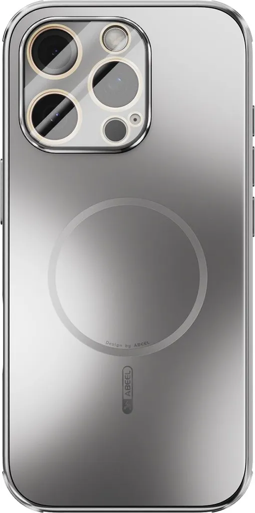 Custodia Magnetica Per IPhone 16 Pro Con Gatto – Retro Opaco Traslucido, Compatibile MagSafe, Antiurto, Nero