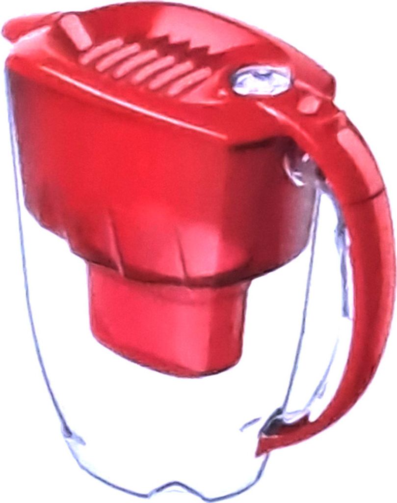 AQUAPHOR Amethyst, Pitcher-Wasserfilter, 2,8 l, Rot, Produktbild 