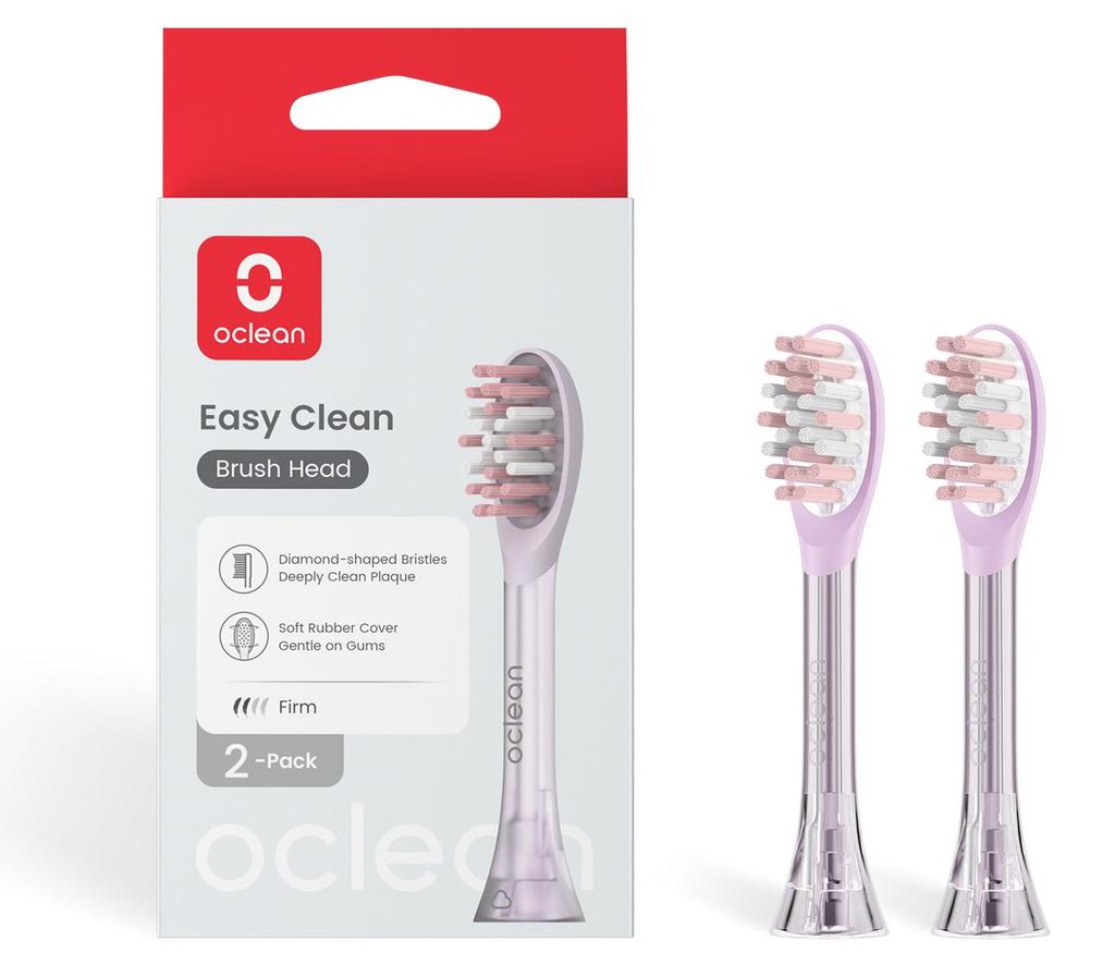 Oclean Bürstenkopf Easy Clean 2er Pack, lila Produktbild 