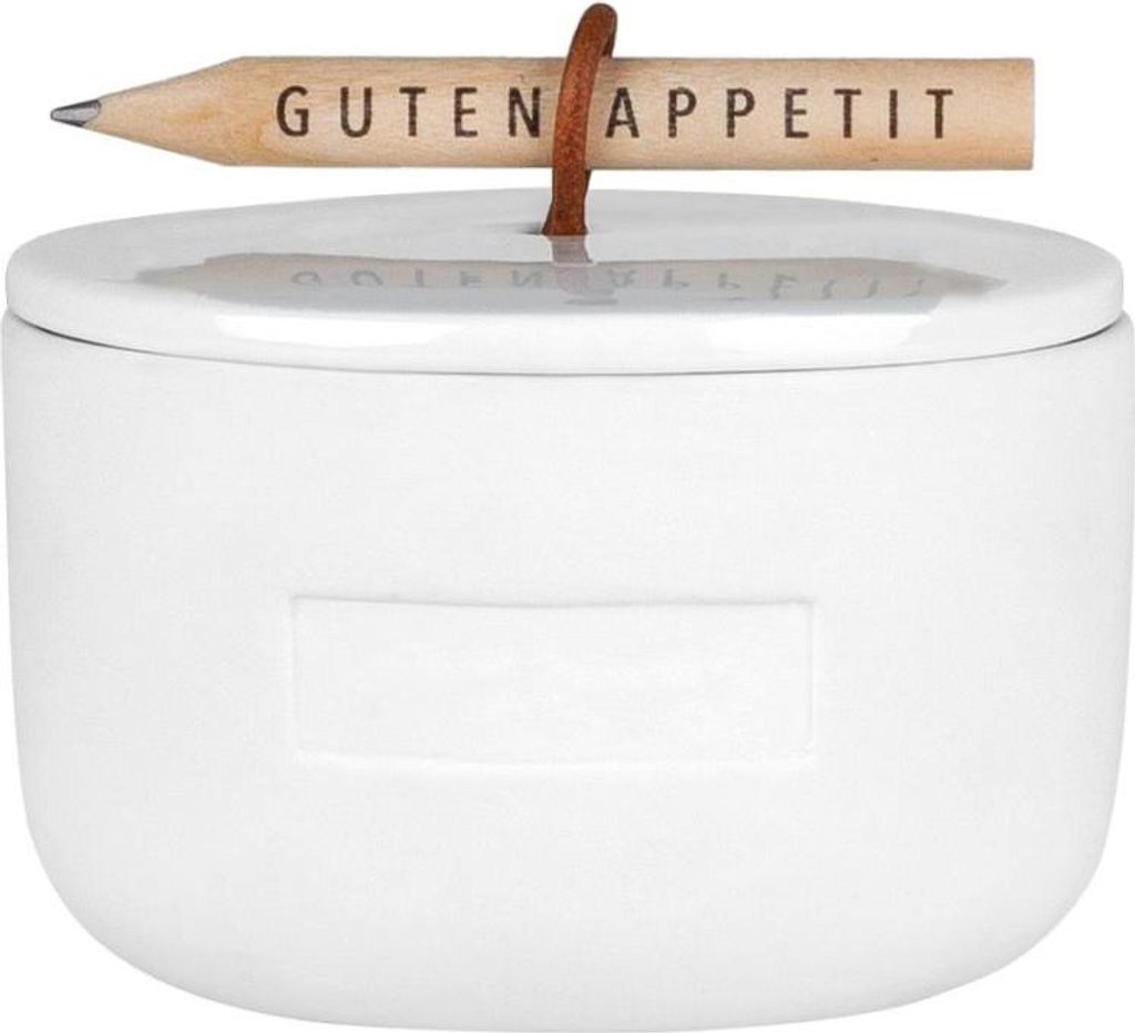 Räder Aufbewahrungstopf mehrspr. Guten Appetit D.10cm, Produktbild 