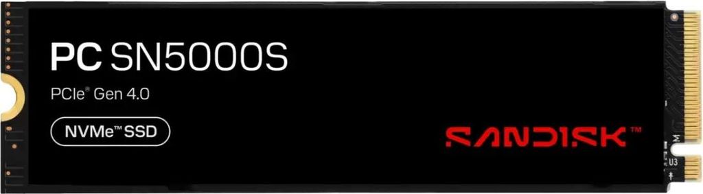 SSD Sandisk SN5000S 512GB M.2 2280 PCIe Gen4 Produktbild 