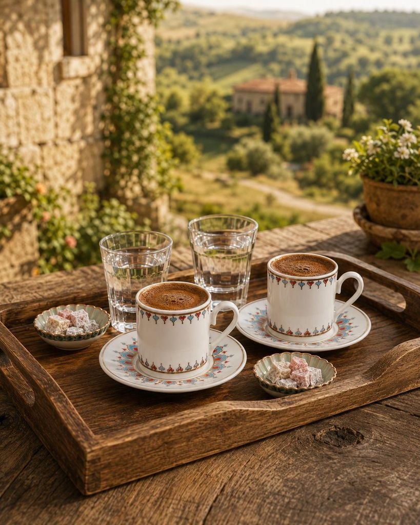 AEN HÜRREM Türkische Kaffeetassen, Mokkatassen