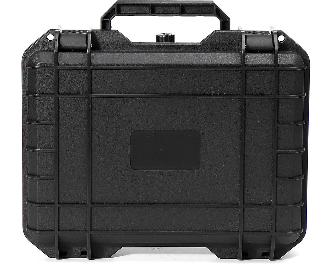 Outdoor Case Hartschalenkoffer mit Schaumstoff, Hardcase Koffer IP67 Wasserdicht, Ei Baumwolle, wasserdicht, Innenmaß 235 x 165 x 68mm