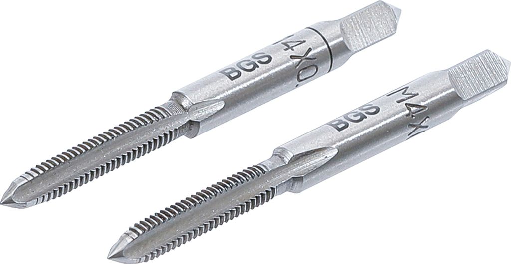 BGS Rubinetto M4 x 0,7 per prefinitura e finitura, 2 pezzi Immagine del prodotto 