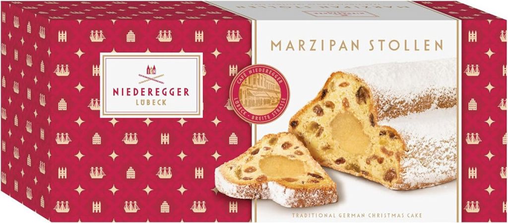Niederegger Marzipan Stollen Christmas Stollen z marcepanem Zdjęcie produktu 