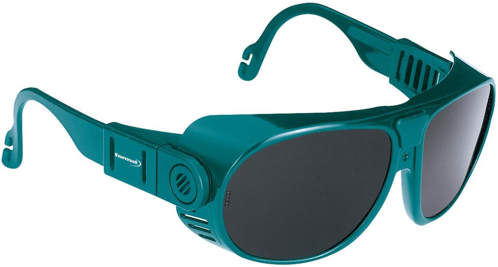 Format Schweißerbrille ozeanblau Produktbild 
