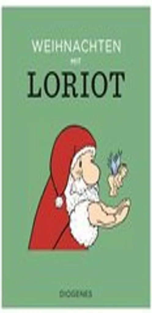 Beau Livre d'Art Noël avec Loriot - Album de Caricatures pour Collection