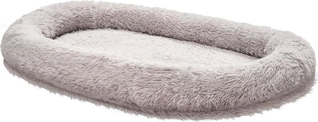 Grand matelas orthopédique pour chien âgé ou souffrant de douleurs gris
