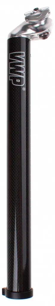 Tige de Selle pour Vélo Route et VTT VWP ATB Race 27.2mm Carbone 350mm Noir