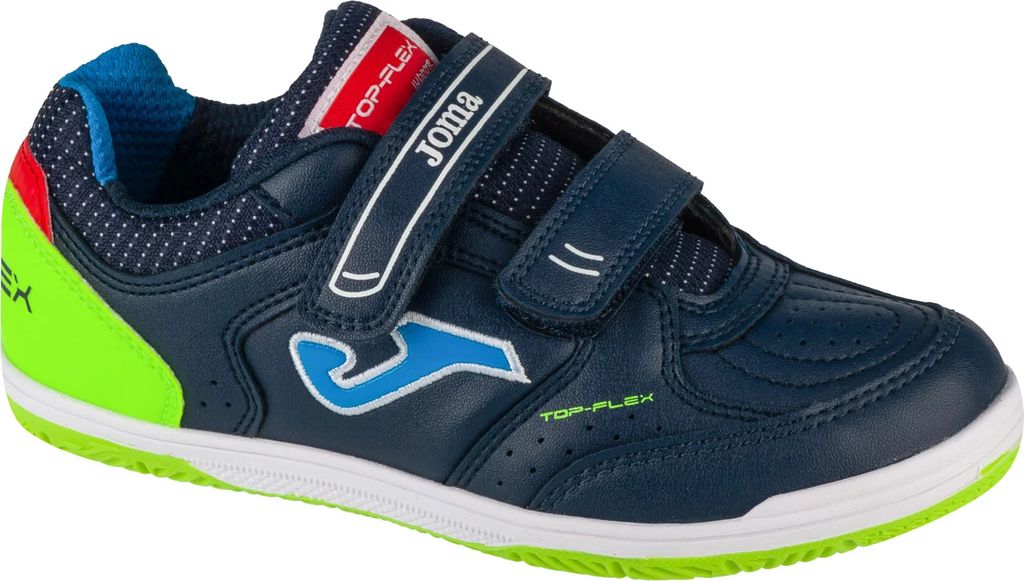 Joma Top Flex Jr 2533 IN TPJS2533INV, Hallenschuhe, für Jungen, Dunkelblau, Größe: 32,5