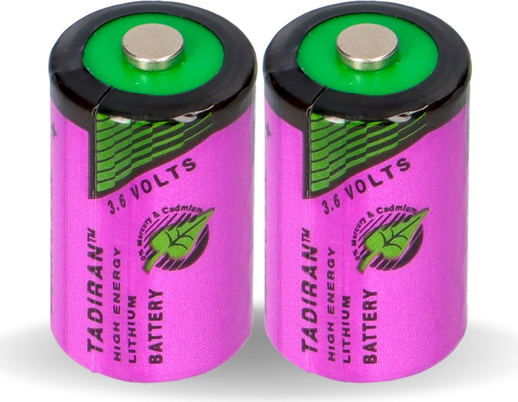 2x Tadiran Lithium 3.6V Batterie SL 750/S 1/2AA - Zelle Image du produit 