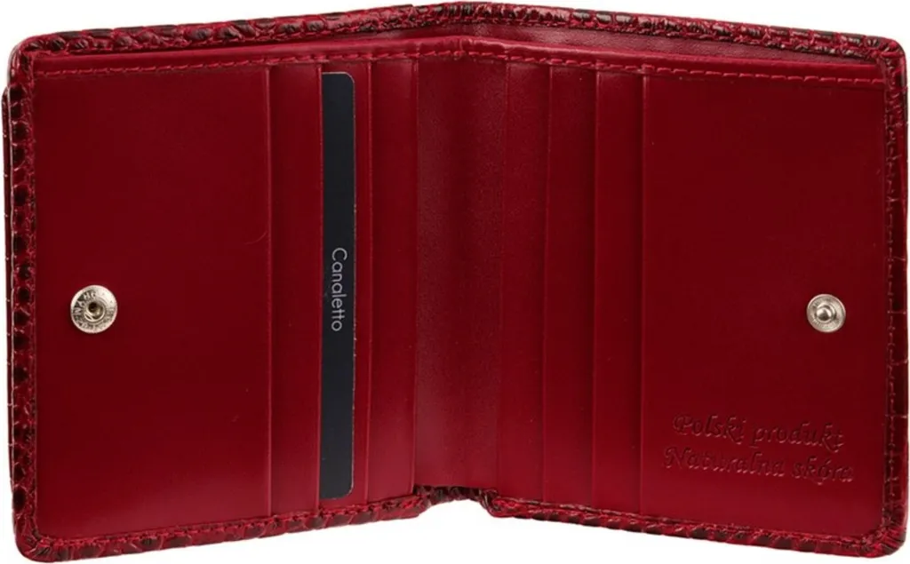 Portefeuille Canaletto PD1008s162 compact avec compartiments multiples - 4