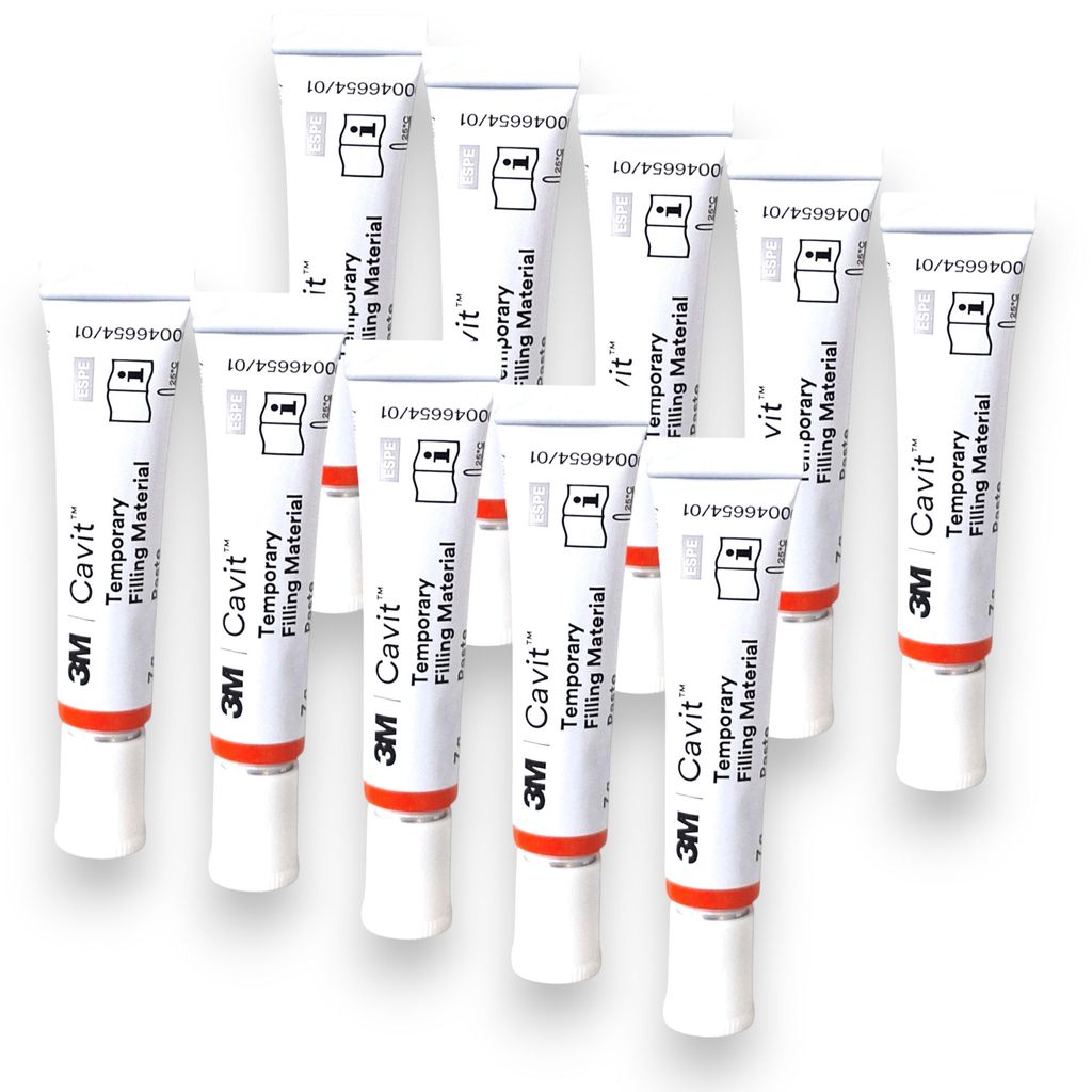 10x Cavit Provisorisches Füllungsmaterial -  10x7g Produktbild 