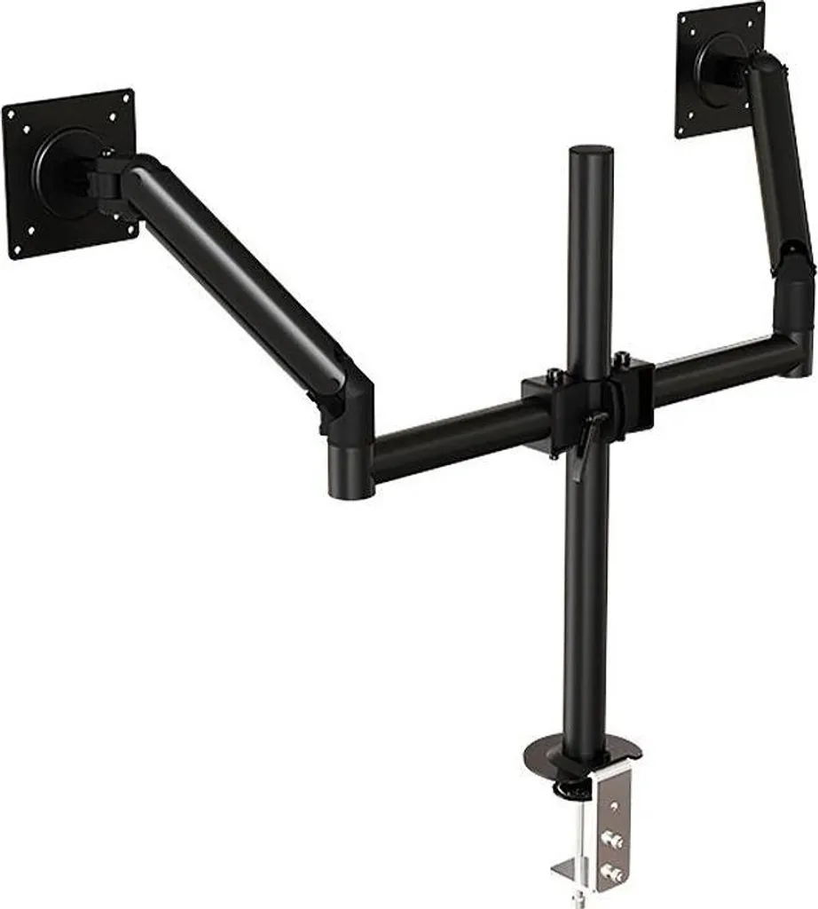 M13-2 Support double écran de bureau noir pour moniteur 43-81 cm