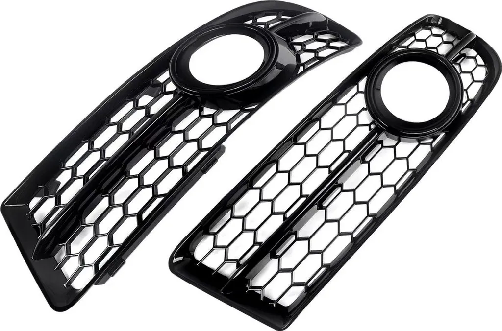 Grille de phares antibrouillard Audi A4 B7 S-Line 2005-2008 nid d'abeille