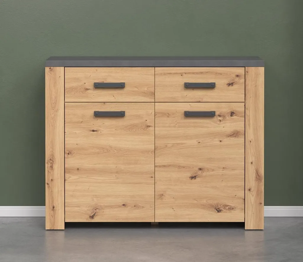 Commode chêne Follow meuble compact pour petits espaces et studio - 15