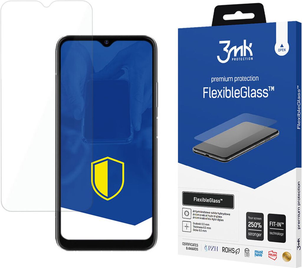 3mk Display Hybridglas FlexibleGlass für ZTE Blade V30 Vita 0,3mm 7H