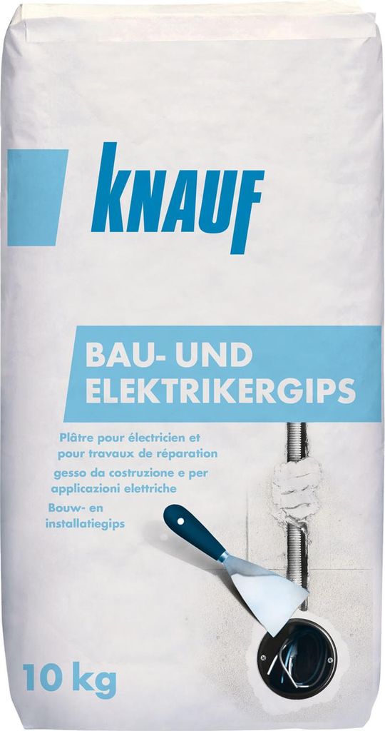 KNAUF Bau- und Elektrikergips 10kg Produktbild 
