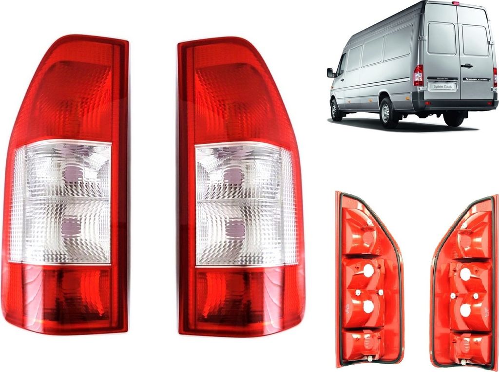 2x Rücklicht Heckleuchte Rückleuchte für Mercedes Sprinter W903 Rechts + Links