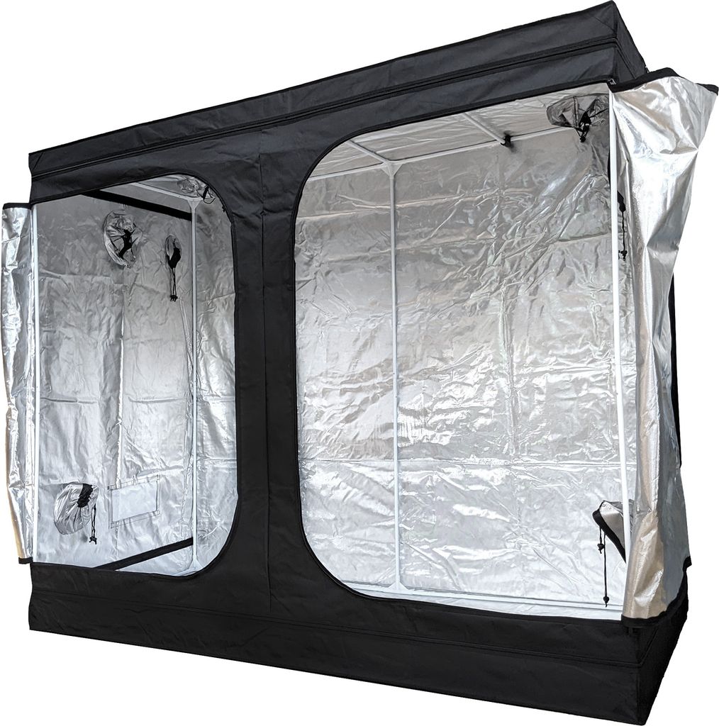 GROWTECH Growzelt Growbox 240x120x200 cm für Pflanzen Produktbild 1
