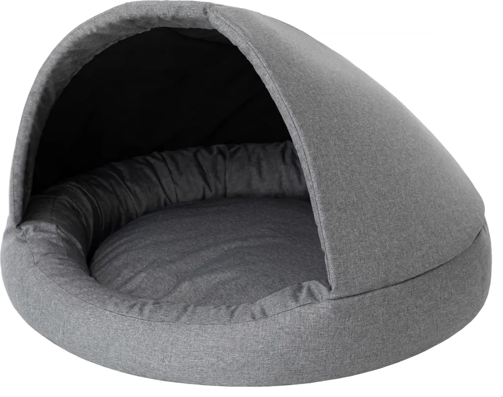 Casetta per animali e letto per cani "Ramzes" - 2 in 1 resistente alle intemperie e confortevole - 100x100x52 cm - | cuccia per cani, cesto per cani, letto per cani, posti letto | PillowPrim