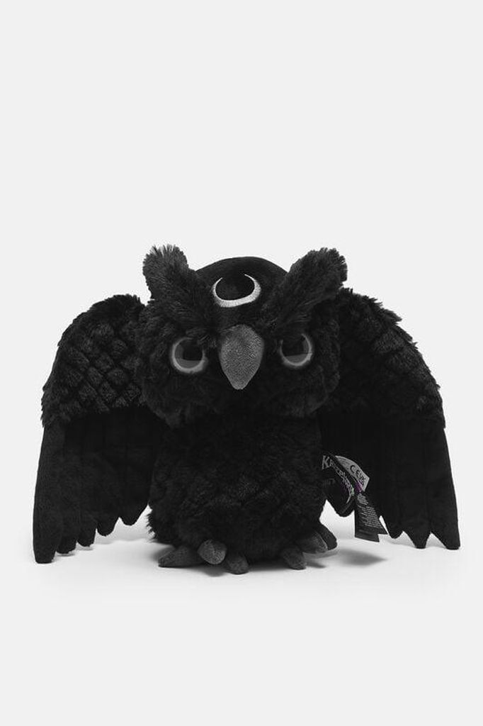 Killstar Plüschfigur  Kreeptures - Owlman Plush schwarz/rot Produktbild 