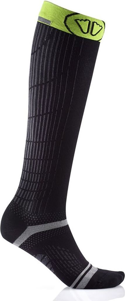 Sidas Endurance Racing Knee Kompressionsstulpen Schwarz EU 37-38 Frau Schwarz EU 37-38