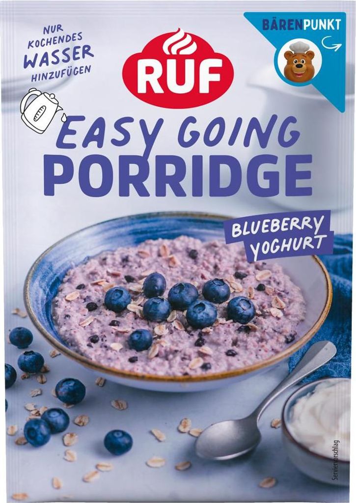 RUF Porridge Blueberry Yoghurt Produktbild 