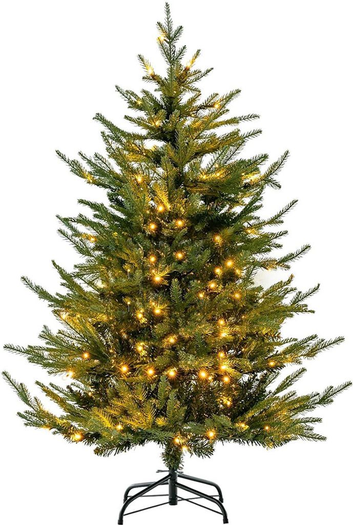 Albero di Natale artificiale COSTWAY CM24315DE, 136 cm, con Immagine del prodotto 