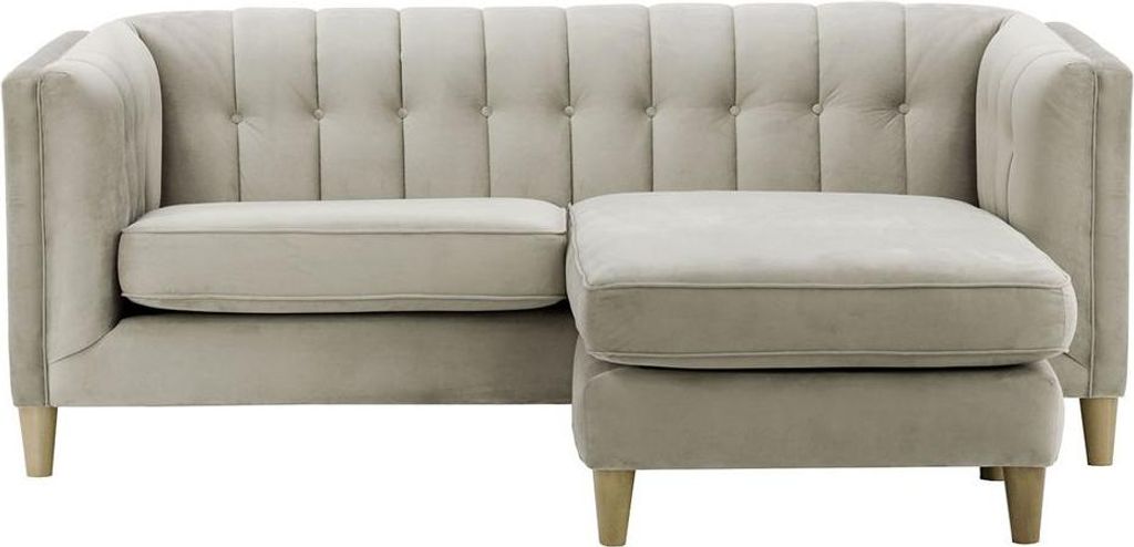 Ecksofa Sodre beidseitig montierbar-Velluto 15-wax black