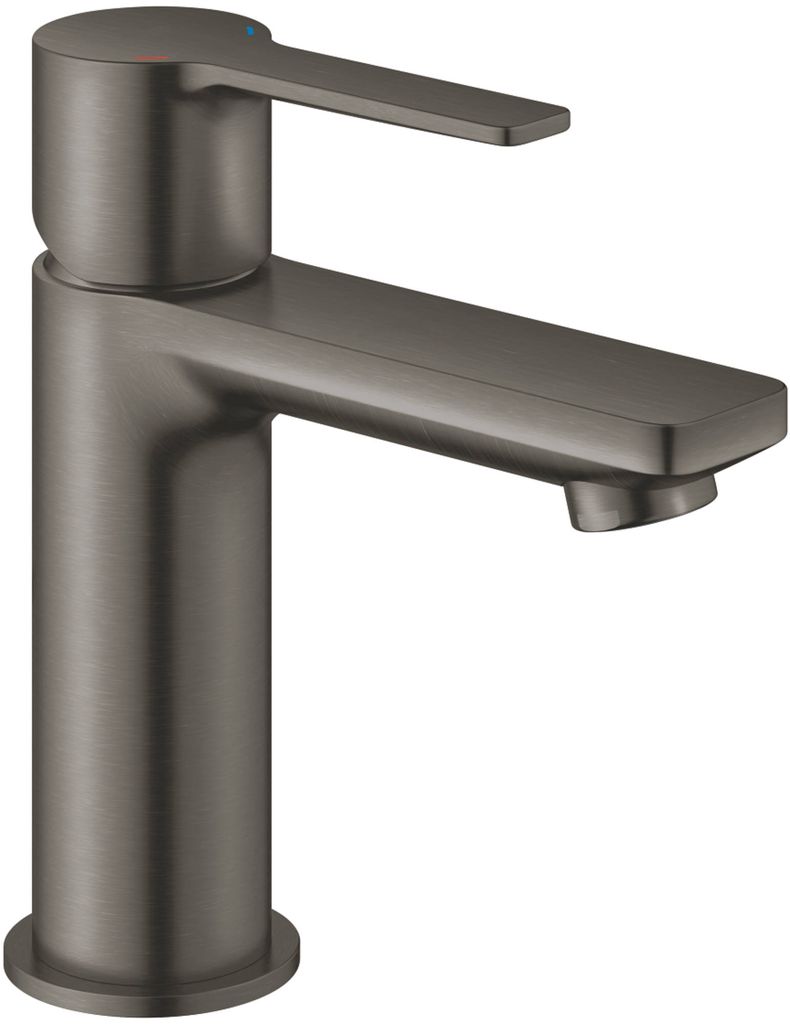 Grohe Lineare Einhand Waschtischbatterie, XS-Size, Push-Open Ablaufgarnitur, Ausladung 107mm, 23791AL1