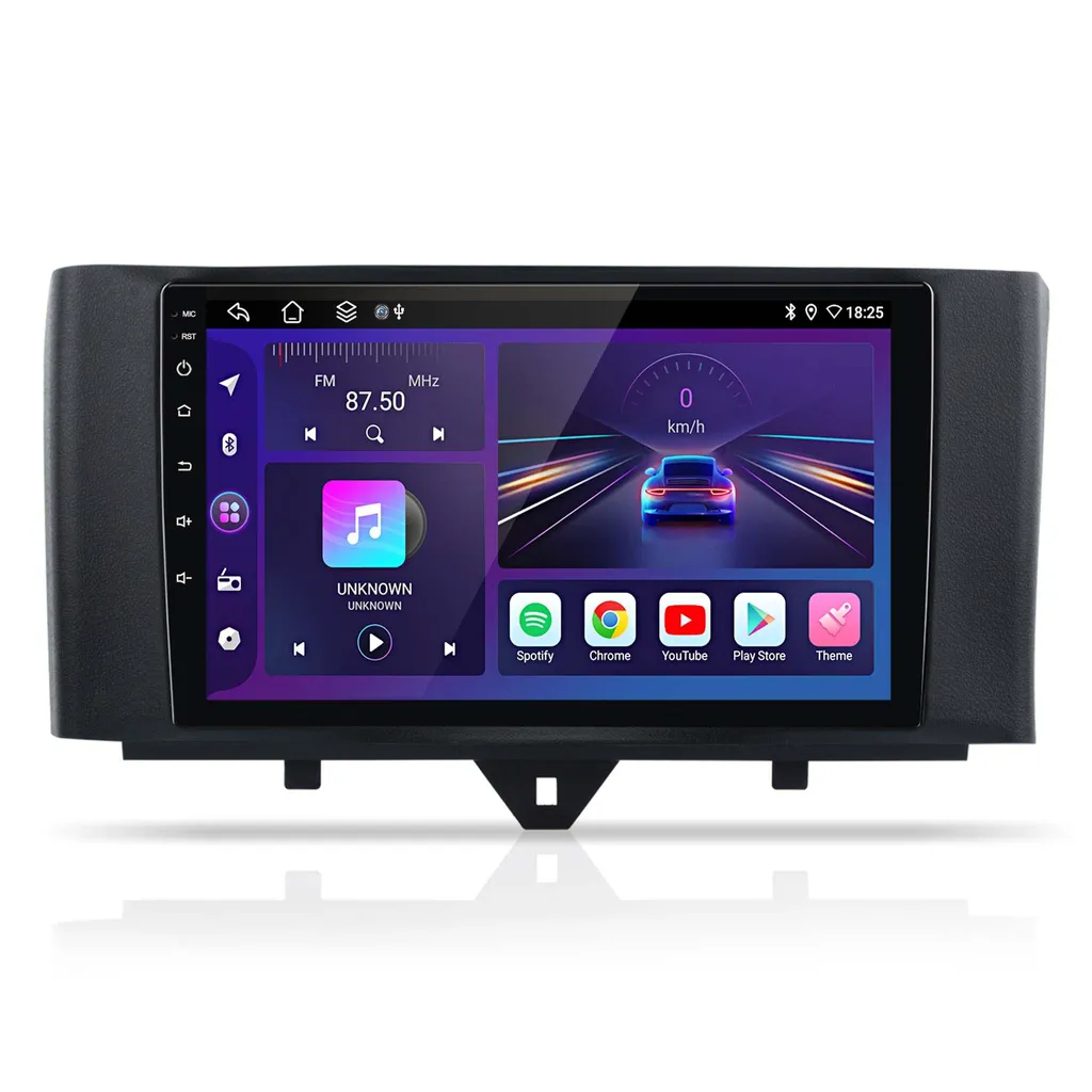 Système de Navigation GPS et Multimédia Bluetooth pour Smart Fortwo 451