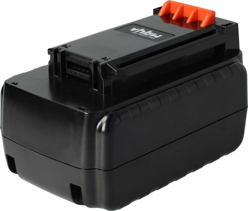 vhbw Akku kompatibel mit Black & Decker 40V MAX Lithium Ion 20 in Mower, 40V MAX High Performance Cordless Trimmer Werkzeug (1500 mAh, Li-Ion, 36 V)