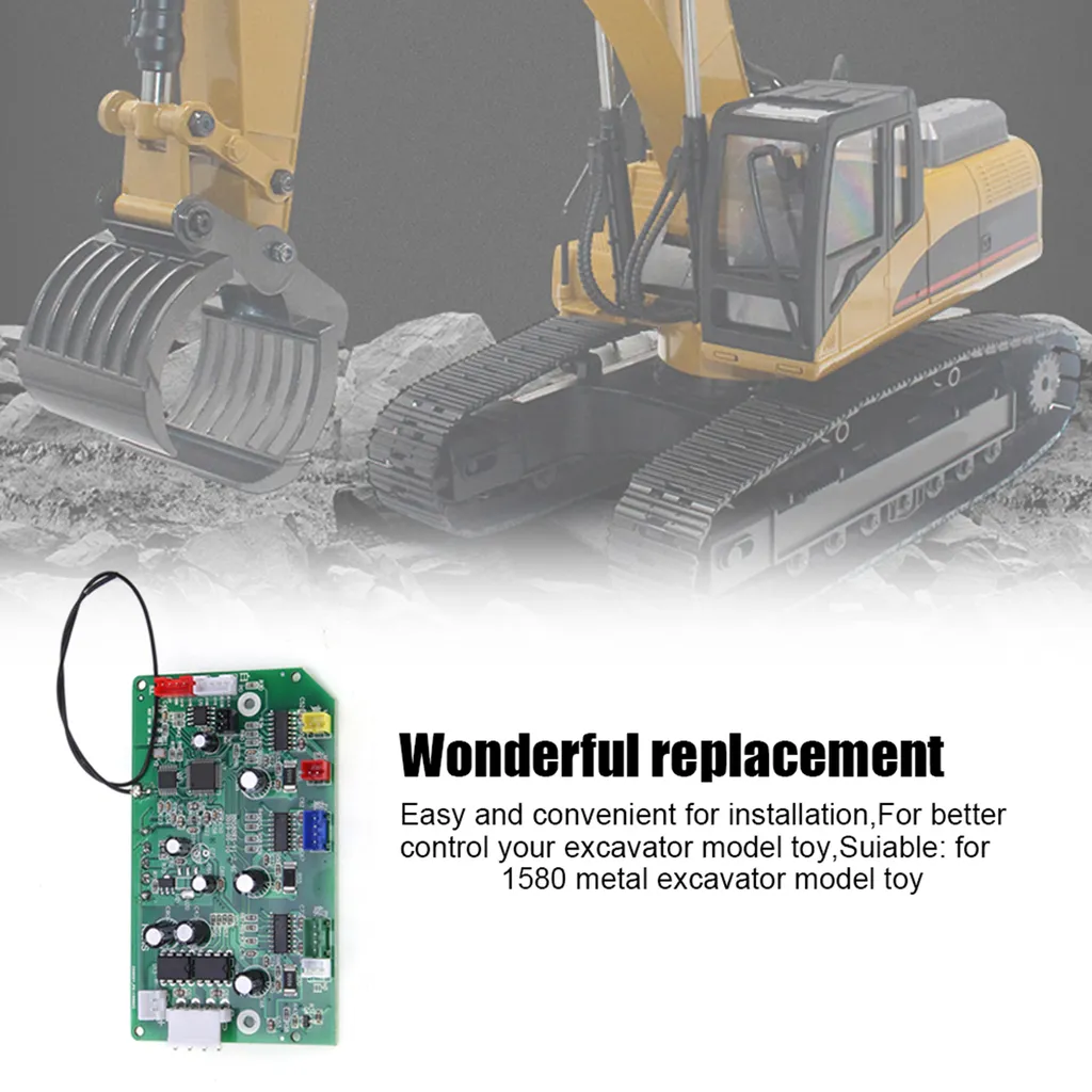 Module de Réception Électronique pour Modèle de Pelleteuse RC 1580 - 6