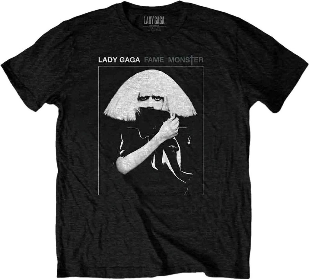 Lady Gaga Fame Black S T-Shirt Produktbild 