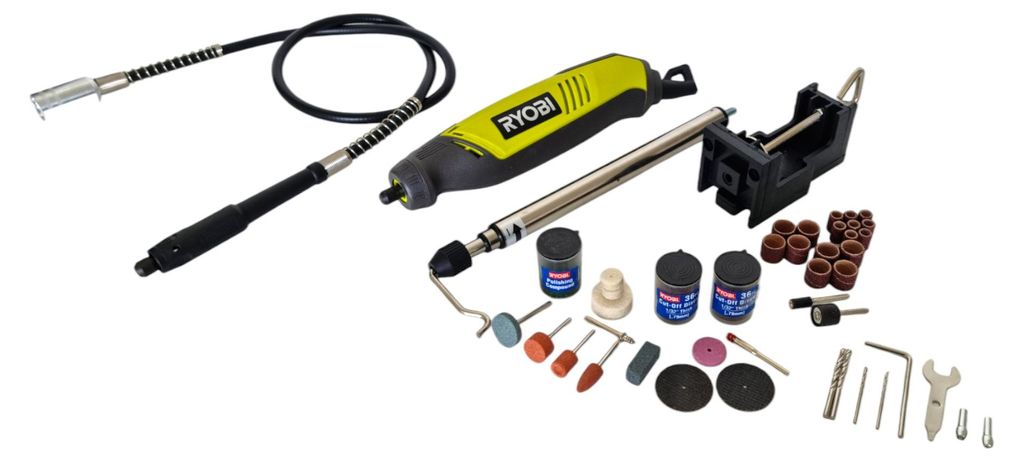 RYOBI EHT150V Outil rotatif 150 W + 115 pcs. accessoires + Image du produit 