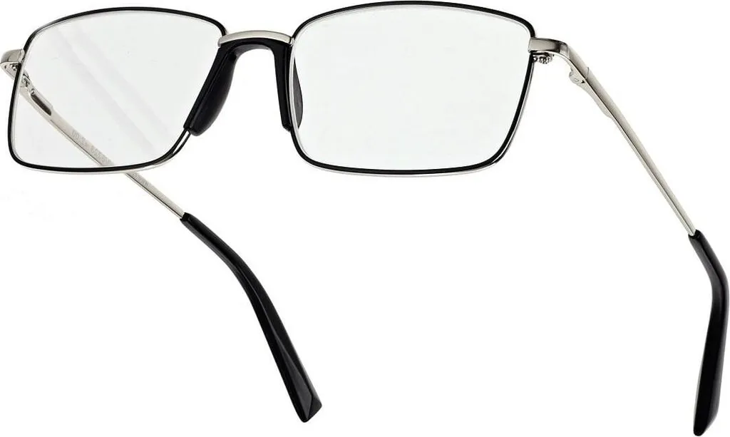 Occhiali da Lettura Uomo Pro 200 ST333 Silver FLEX con Prescrizione - 2