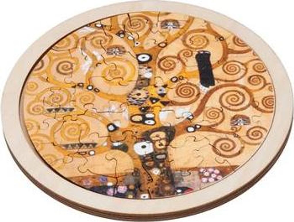Fridolin Puzzle Klimt Lebensbaum - Lernspielzeug aus Karton