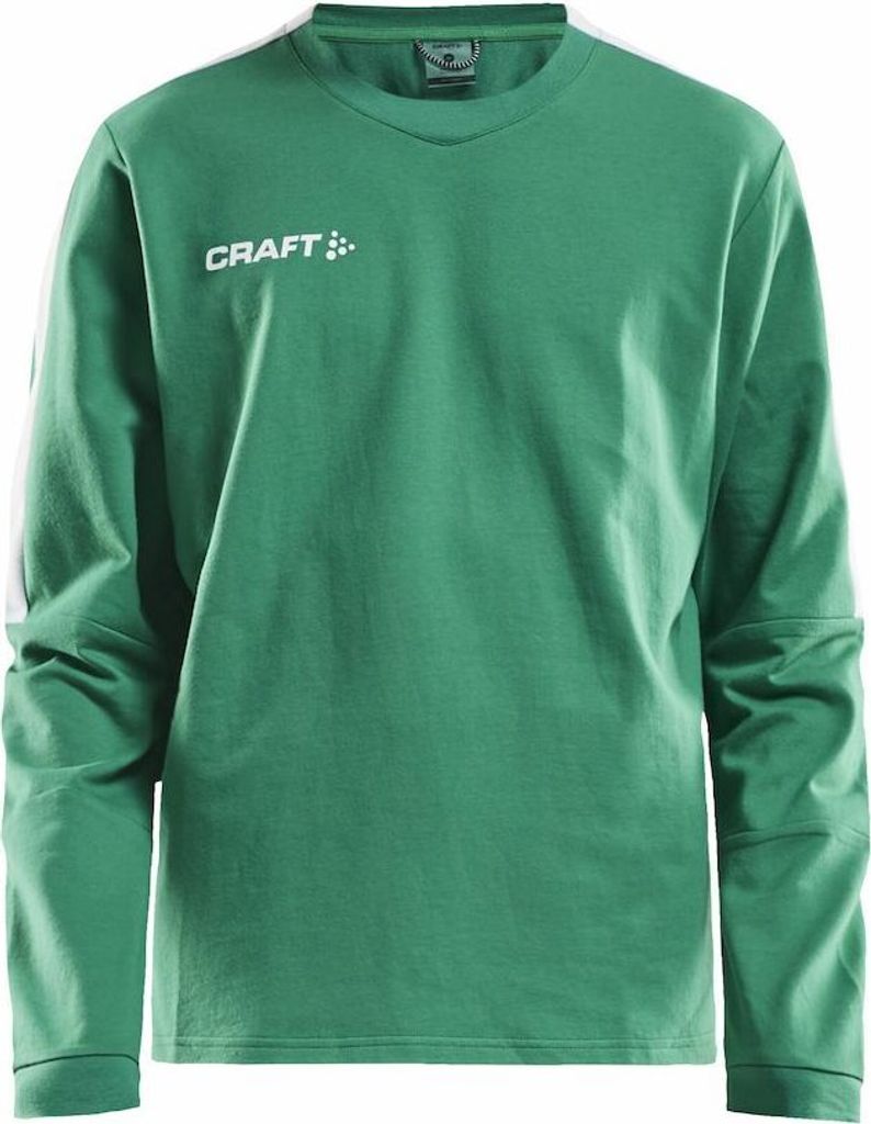 CRAFT Progress GK Sweatshirt M Team Green/White XS