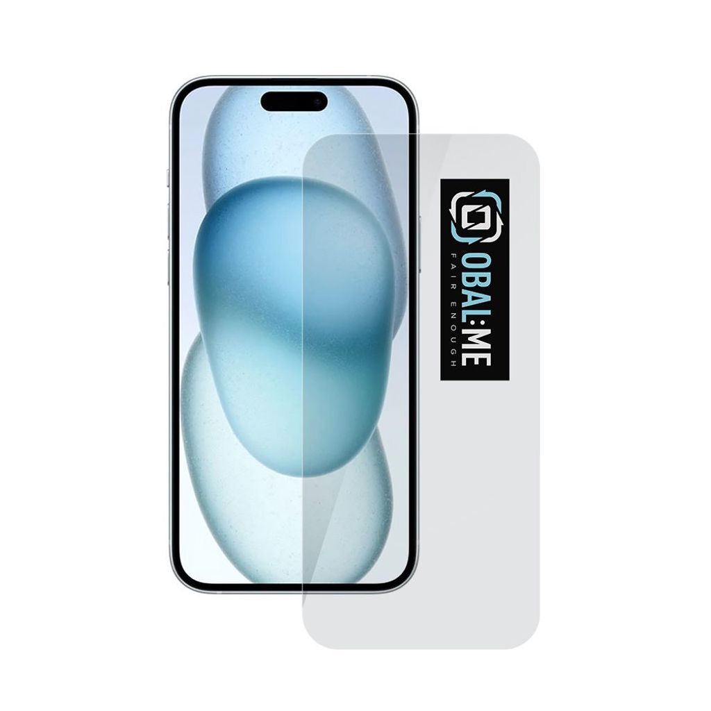 OBAL:ME 2.5D Gehrtetes Glas fr iPhone 15 Plus - Optimaler Schutz & Klarheit KP31078
