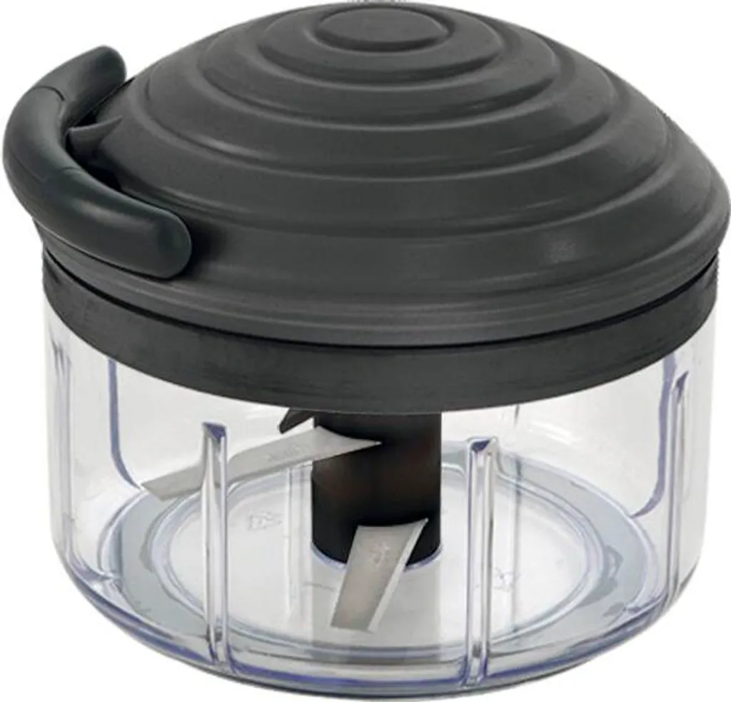 Broyeur Rotomac noir avec système de traction rapide et design compact