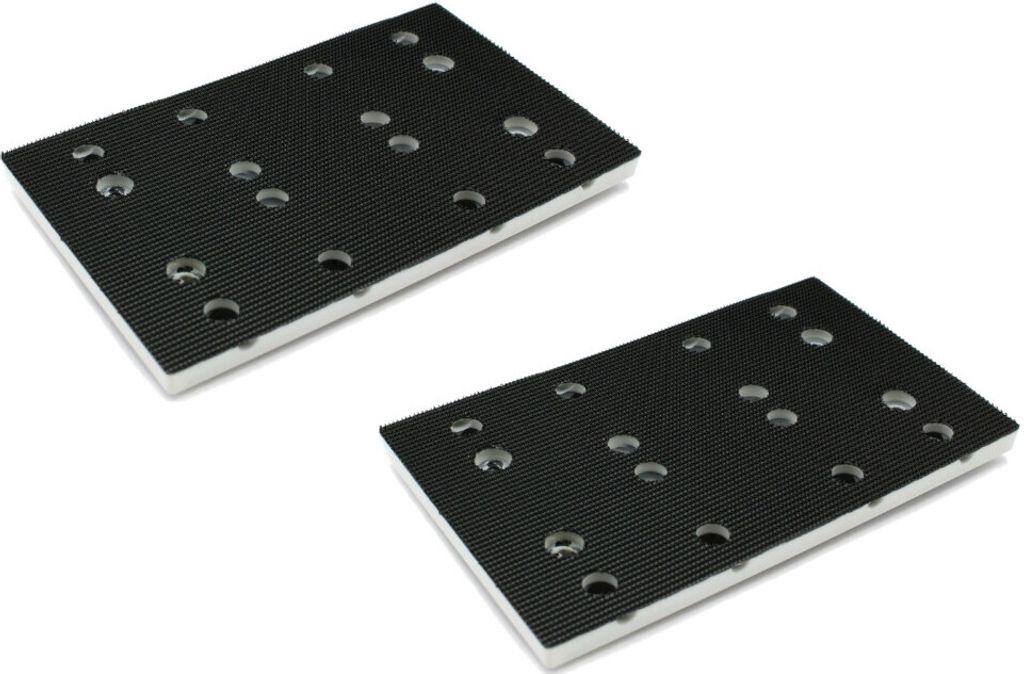 2x Trade-Shop Schleifschuh / Schleifplatte / Schleifpad Produktbild 