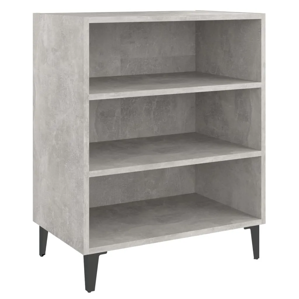 SYFAX™ Credenza Moderna Grigio Cemento 57cm in Legno Multistrato