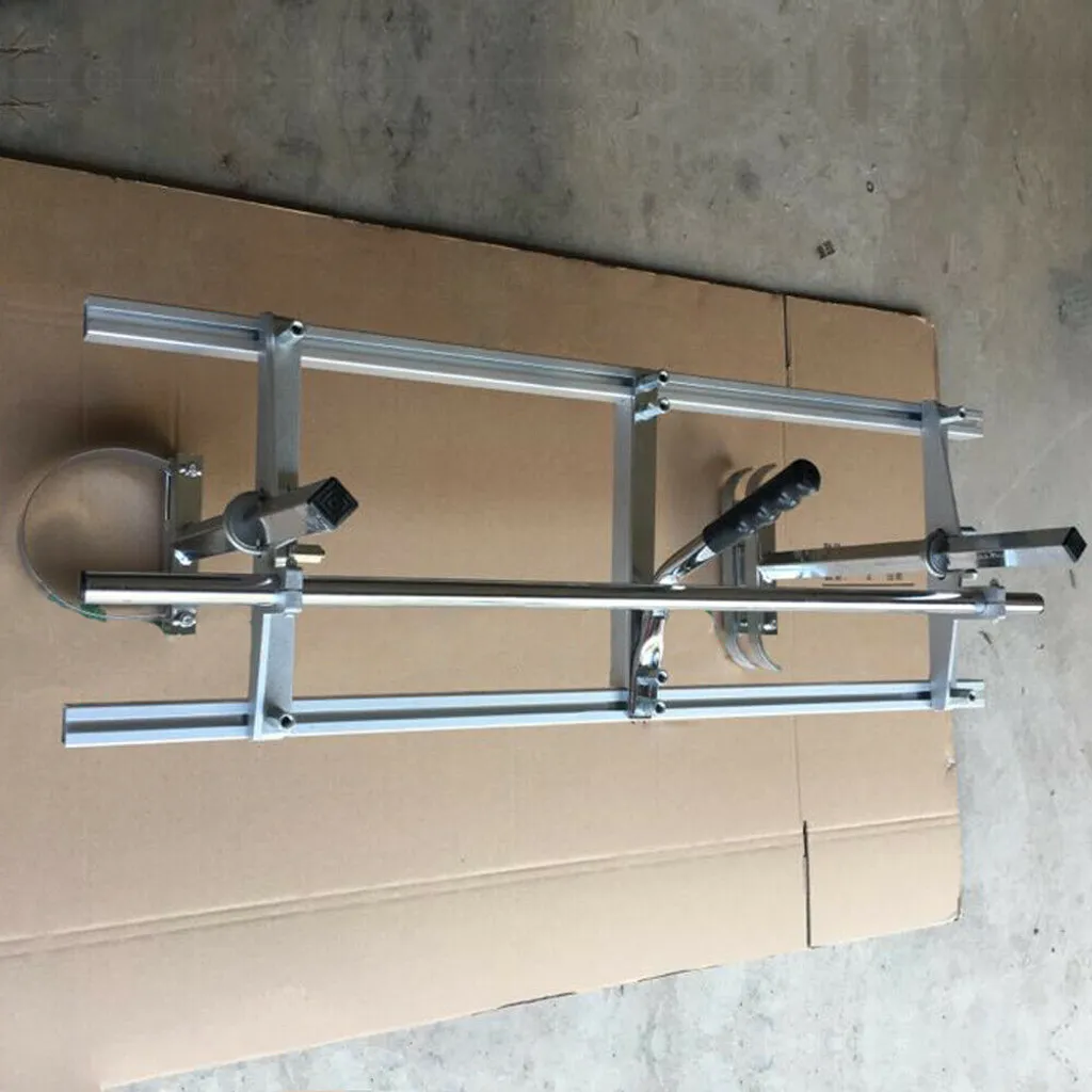 Guide de Sciage Mobile pour Planches et Poutres - Tronçonneuse 18 à 48'' - 11