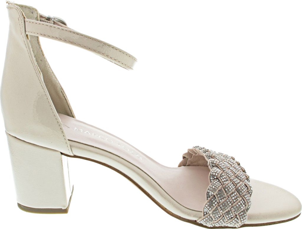 MARCO TOZZI Damen Sandalette geschlossene Ferse Glitzer Produktbild 17