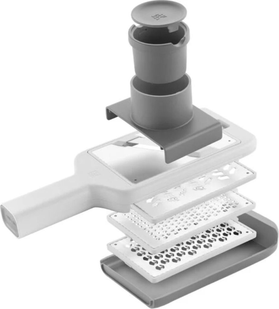 ZWILLING 36610-004-0, Flache Reibe, Grau, Kunststoff, 114 Produktbild 