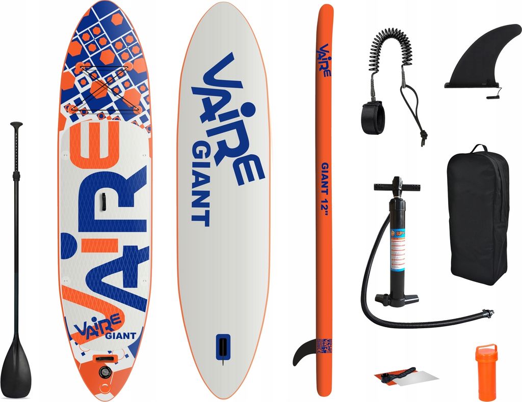 Board Sup Vaire Giant 367 - Familiärer, Stabiler Und Pumpbarer Allrounder Xl