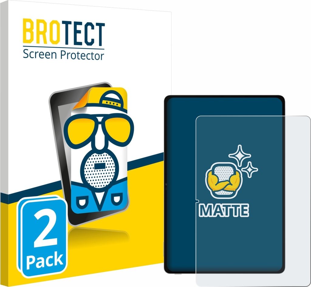 2x BROTECT Schutzfolie für Honor Pad V9 Displayschutz Displayschutzfolie Folie Matt Entspiegelungsfolie