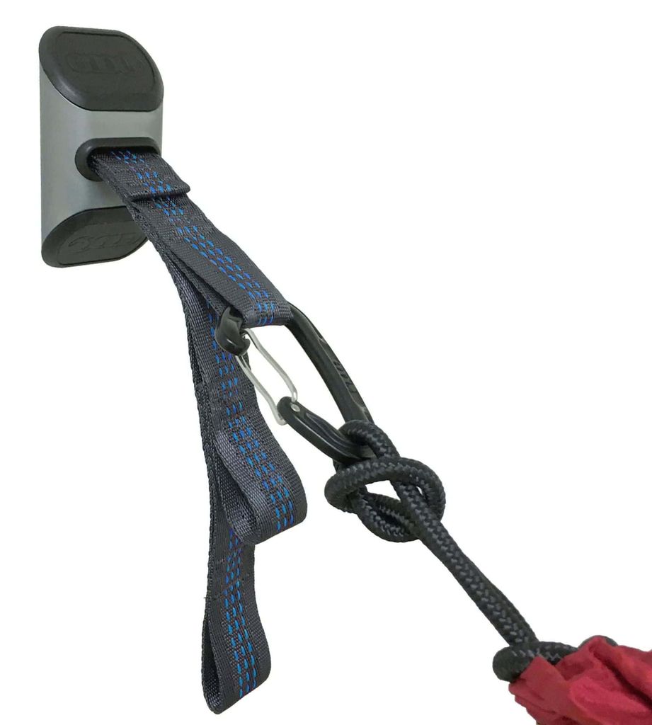 ENO Deluxe Hammock Hanging Kit Charcoal Montagematerial