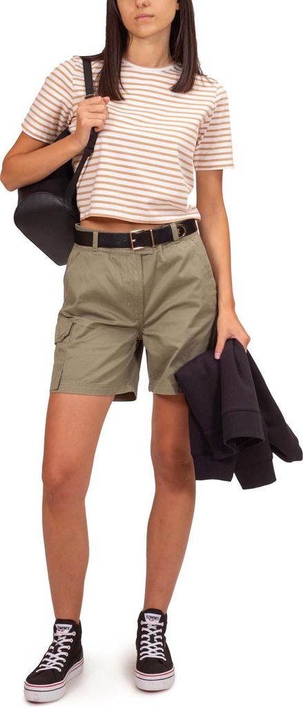 TIMBERLAND - Damen-T-Shirt mit Streifen - Größe L